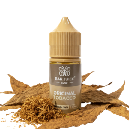 Bar Juice 5000 Original Tobacco Saltnic E Liquid 25mg 50mg Vape Lox Dubai UAE