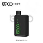 BECO Soft 6000 Puffs Disposable Vape Nuts Tobacco 20MG Mesh Coil Vape Dubai UAE