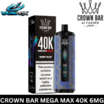 Crown Bar Al Fakher Berry Blue Mega Max Disposable Vape Vape Lox Dubai UAE