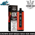 Crown Bar Al Fakher Watermelon Cherry Mega Max Disposable Vape Vape Lox Dubai UAE