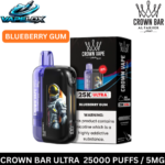 Al Fakher 25K Ultra Blueberry Gum 25000 Puffs Disposable Vape Vape Lox Dubai UAE