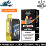 Al Fakher 25K Ultra Cool Mango 25000 Puffs Disposable Vape Vape Lox Dubai UAE
