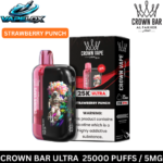 Al Fakher 25K Ultra Strawberry Punch 25000 Puffs Disposable Vape Vape Lox Dubai UAE
