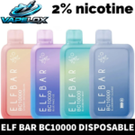 Elf Bar BC10000 Puffs Disposable Vape 2 Percent Nicotine Dubai UAE