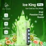 Elfbar Ice King Pro Kiwi Passion Fruit Guava 40000 Puffs Disposable Vape Dubai UAE