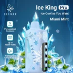 Elfbar Ice King Pro Miami Mint 40000 Puffs Disposable Vape UAE