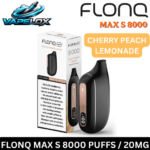 Flonq Max S 8000 Puffs Cherry Peach Lemon Disposable Vape 2% Nicotine Vape Lox Dubai UAE