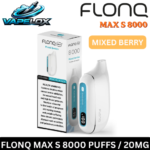 Flonq Max S 8000 Puffs Mixed Berries Disposable Vape 2% Nicotine Vape Lox Dubai UAE