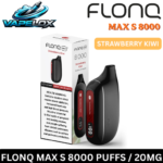 Flonq Max S 8000 Puffs Strawberry Kiwi Disposable Vape 2% Nicotine Vape Lox Dubai UAE