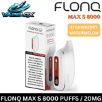 Flonq Max S 8000 Puffs Strawberry Watermelon Disposable Vape 2% Nicotine Vape Lox Dubai UAE