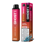 Ghost Pro Cherry Cola Ice 3500 Puffs Disposable Vape 2 Percent Nicotine Dubai UAE