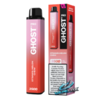 Ghost Pro Strawb Melon Chew 3500 Puffs Disposable Vape 2 Percent Nicotine Dubai UAE