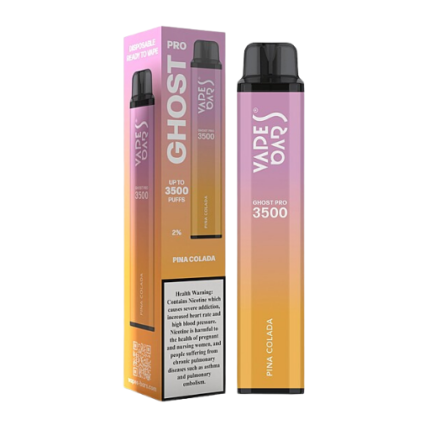 Ghost Pro Pina Colada 3500 Puffs Disposable Vape 2 Percent Nicotine Dubai UAE