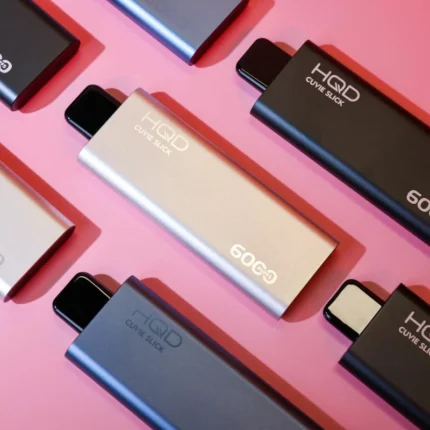 HQD Cuvie Slick 6000 Puffs Disposable Vape 2 Percent Nicotine Dubai UAE