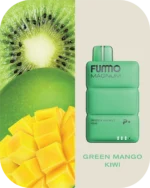 FUMMO Magnum 8000 Green Mango Kiwi Disposable Vape VapeLox Dubai UAE