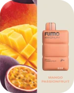 FUMMO Magnum 8000 Mango Passion Fruit Disposable Vape VapeLox Dubai UAE
