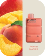 FUMMO Magnum 8000 Peach Mango Disposable Vape 2% Nicotine VapeLox Dubai UAE