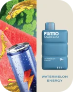 FUMMO Magnum 8000 Watermelon Energy Disposable Vape VapeLox Dubai UAE