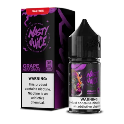 Nasty Juice ASAP Grape 30ml Nic Salt E-Liquid 35mg 50mg Vape Lox Dubai UAE
