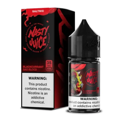 Nasty Juice Bad Blood 30ml Nic Salt E-Liquid 35mg 50mg Vape Lox Dubai UAE