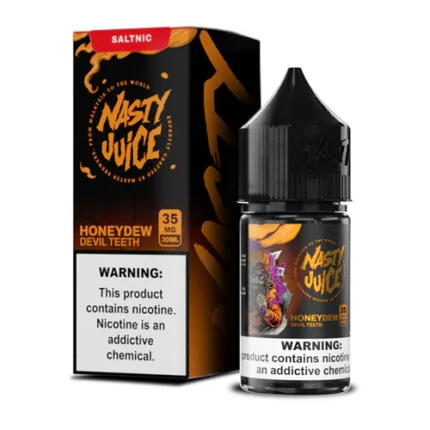 Nasty Juice Devil Teeth Honeydew 30ml Nic Salt E-Liquid 35mg 50mg Vape Lox Dubai UAE