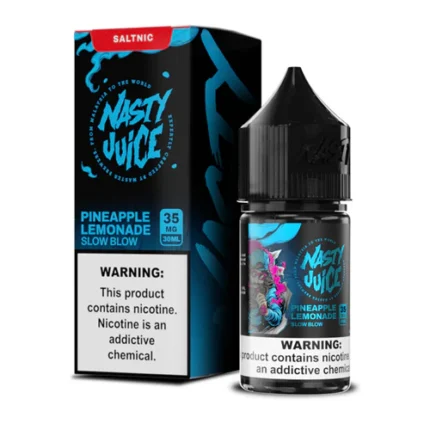 Nasty Juice Slow Blow 30ml Nic Salt E-Liquid 35mg 50mg Vape Lox Dubai UAE