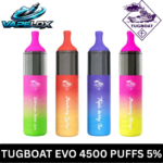 Tugboat EVO 4500 Puffs Disposable Vape 5 Percent Nicotine Dubai UAE