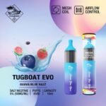Tugboat EVO 4500 Puffs Disposable Vape Guava Blue Razz 5 Percent Nicotine Dubai UAE