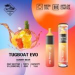 Tugboat EVO 4500 Puffs Disposable Vape Gummy Bear 5 Percent Nicotine Dubai UAE