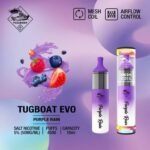 Tugboat EVO 4500 Puffs Disposable Vape Purple Rain 5 Percent Nicotine Dubai UAE
