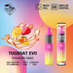Tugboat EVO 4500 Puffs Disposable Vape Strawberry Mango 5 Percent Nicotine Dubai UAE