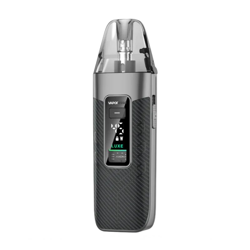 Vaporesso Luxe X3 Pod Kit Carbon Black available at Vape Lox UAE premium pod vape device