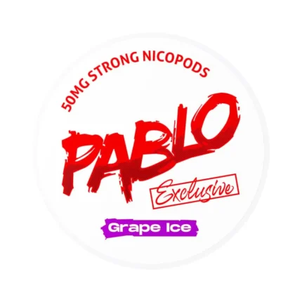 Pablo Exclusive Grape Ice Nicotine Pouches 50mg