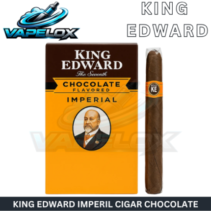 King Edward Chocolate Imperial Cigar flavored little cigar with smooth chocolate aroma in UAE