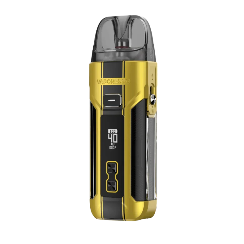 Vaporesso Luxe X Pro Kit Dazzling Yellow pod vape kit sold by Vape Lox UAE vape shop