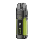 Vaporesso Luxe X Pro Kit Gunmetal Lime pod mod vape available at Vape Lox UAE