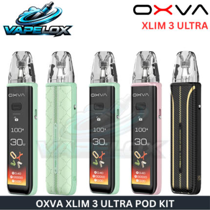 OXVA Xlim 3 Ultra Pod Kit 30W 1500mAh Vape Device Vape Lox Dubai UAE