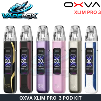 OXVA Xlim Pro 3 Pod Kit 30W 1500mAh Vape Device Vape Lox Dubai UAE