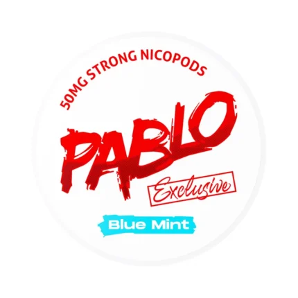 Pablo Exclusive Blue Mint Nicotine Pouches 50mg