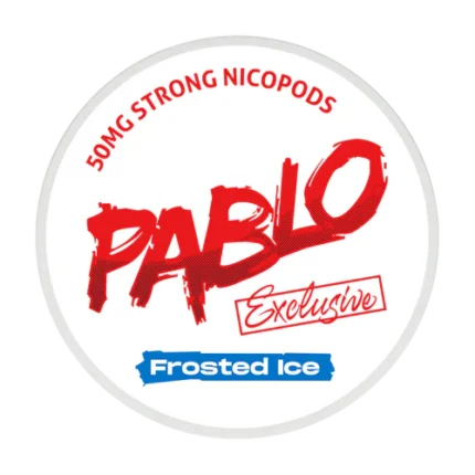 Pablo Exclusive Frosted Ice Nicotine Pouches 50mg