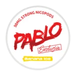 Pablo Exclusive Banana Ice Nicotine Pouches 50mg