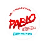 Pablo Exclusive Frosted Mint Nicotine Pouches 50mg