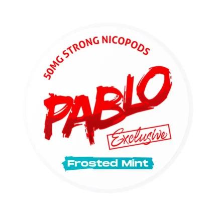 Pablo Exclusive Frosted Mint Nicotine Pouches 50mg