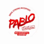 Pablo Exclusive Strawberry Lychee Nicotine Pouches 50mg