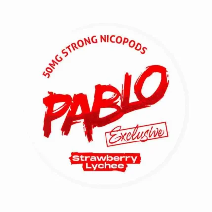 Pablo Exclusive Strawberry Lychee Nicotine Pouches 50mg