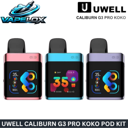 Uwell Caliburn G3 Pro KOKO Pod Kit 35W Vapelox dubai UAE