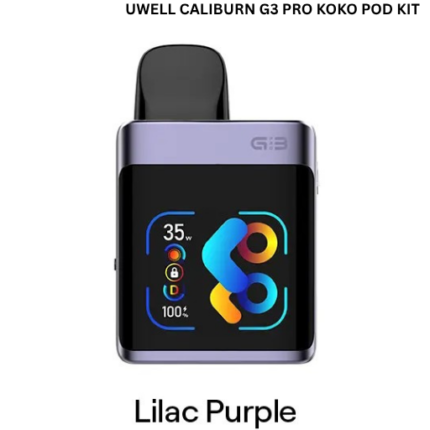 Uwell Caliburn G3 Pro KOKO Pod Kit Lilac Purple