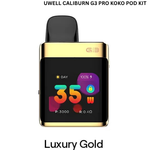 Uwell Caliburn G3 Pro KOKO Pod Kit Luxury Gold