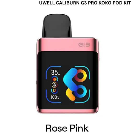 Uwell Caliburn G3 Pro KOKO Pod Kit Rose Pink