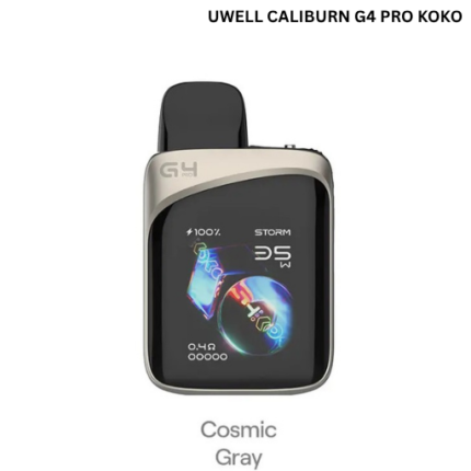 Uwell Caliburn G4 Pro KOKO Cosmic Gray Pod Kit
